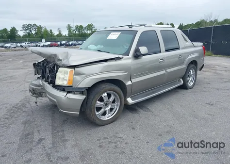 2002 Cadillac Escalade Ext Standard из США, поврежденный, VIN 3GYEK63NX2G349444